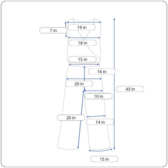 Arizona Womens Patchwork Floral Jumpsuit with Spaghetti Straps Sz XXL - Picture 8 of 8